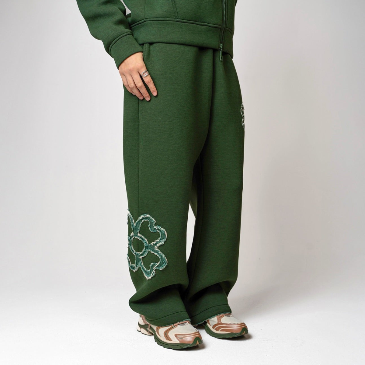 TOROM - Pine Green Jogging Suit